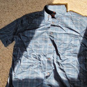 Van Heusen Button Down Shirt Traveler Men Shirt